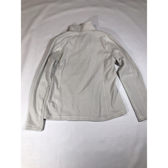 Patagonia Womens 1/4 Zip Fleece Pullover Sz Medium Cream - Picture 8 of 8
